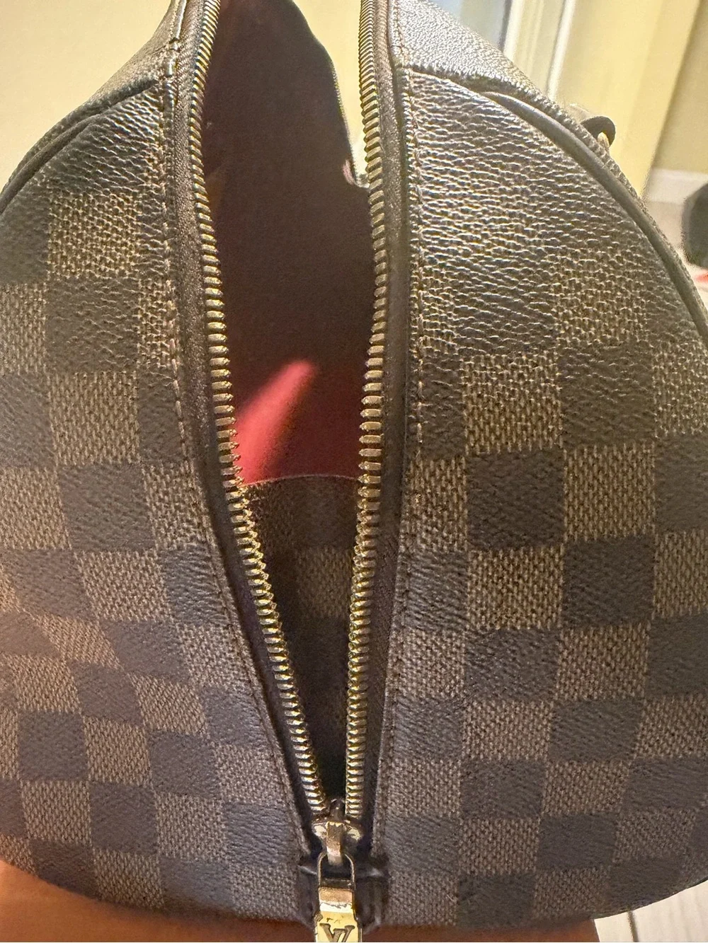 Vintage Louis Vuitton Ribera MM in Damier Ebene, style N41434